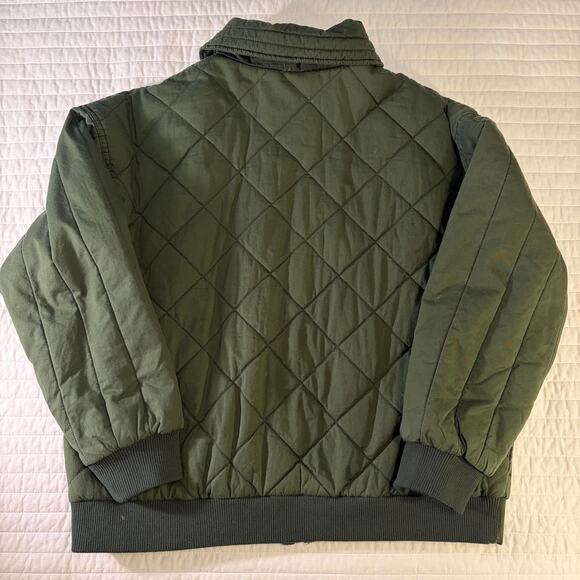 Wild Fable Women's Olive Quilted Bomber Jacket, size Medium - Picture 2 of 7